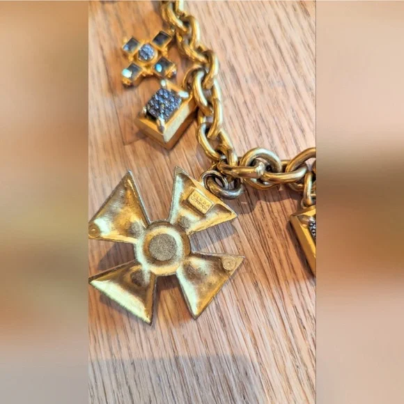 Linda Levinson Vintage golden chain belt / necklace - Picture 10 of 11